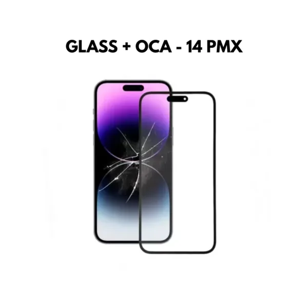 Glass + OCA - Iphone 14 Pro Max