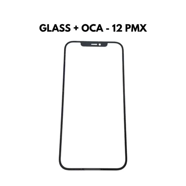 Glass + OCA - Iphone 12 Pro Max