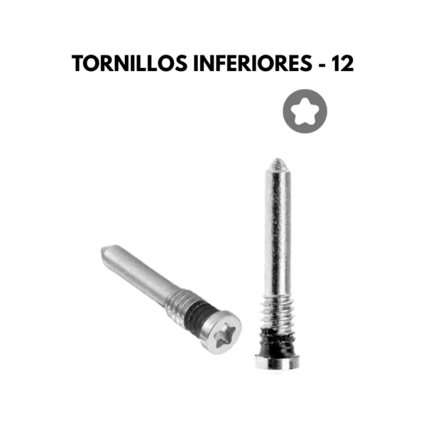Tornillos Inferiores - Iphone 12