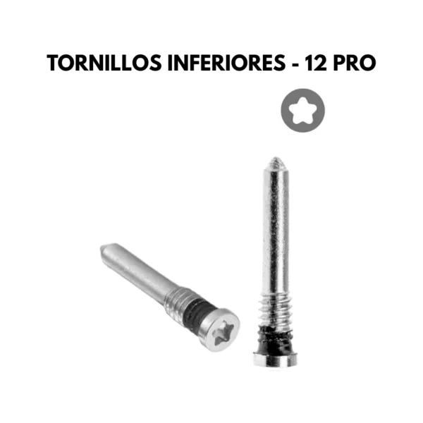 Tornillos Inferiores - Iphone 12 Pro