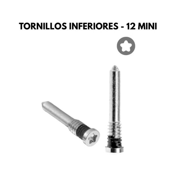 Tornillos Inferiores - Iphone 12 Mini