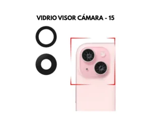 Vidrio Visor de Cámara - Iphone 15