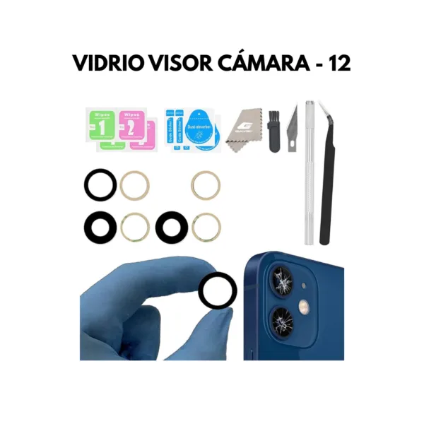 Vidrio Visor de Cámara - Iphone 12
