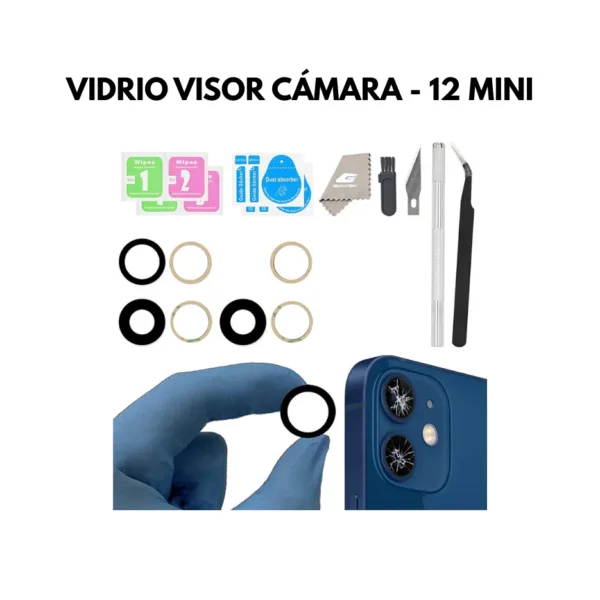 Vidrio Visor de Cámara - Iphone 12 Mini
