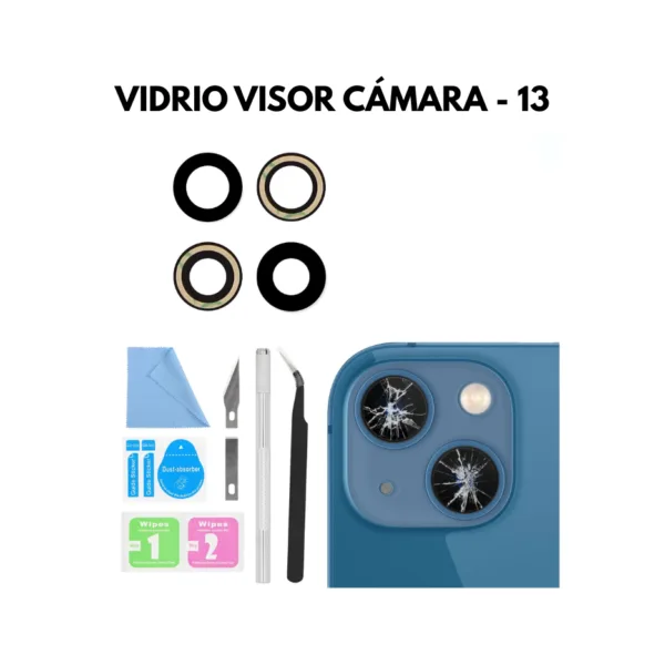 Vidrio Visor de Cámara - Iphone 13