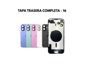 Tapa Trasera Completa - Iphone 16