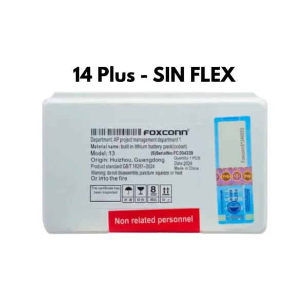 Batería Iphone 14 Plus - Foxconn Sin Flex